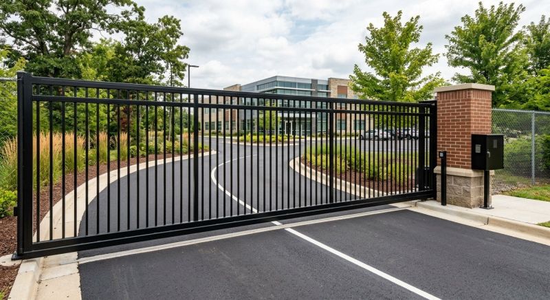 Commercial Gate Installation in Pearland, TX