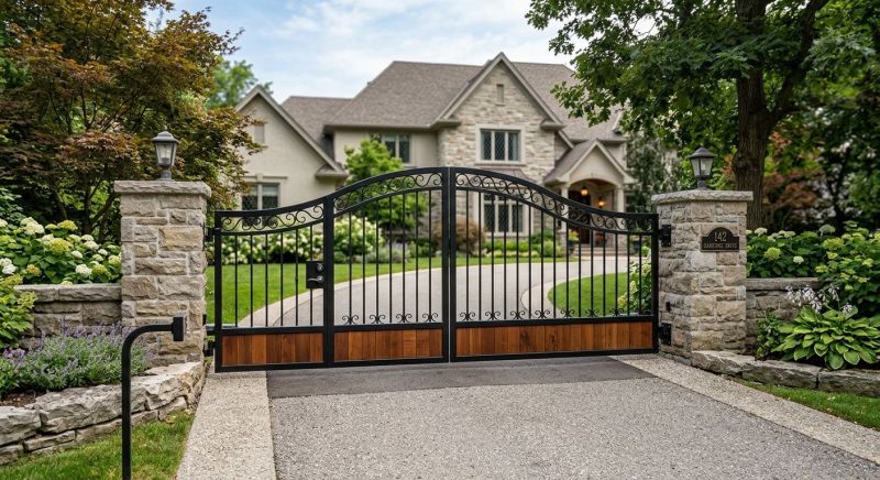 Driveway Fence Installation in Annapolis, MD