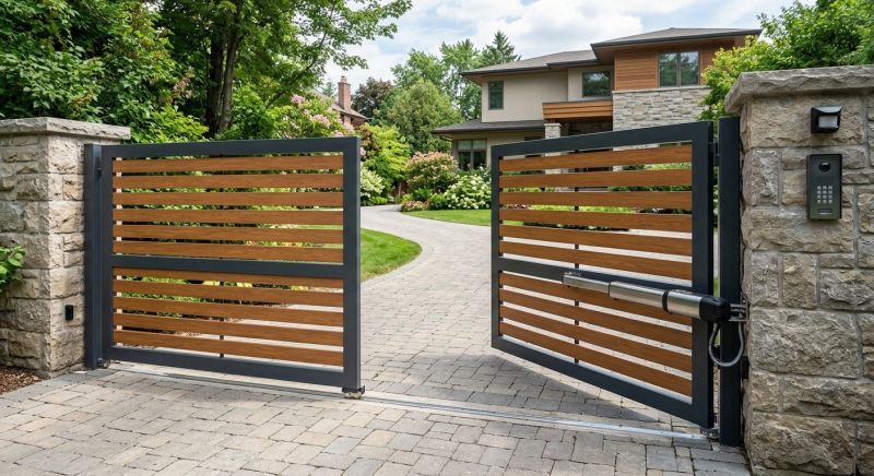 Electronic Gate Installation in Naperville, IL