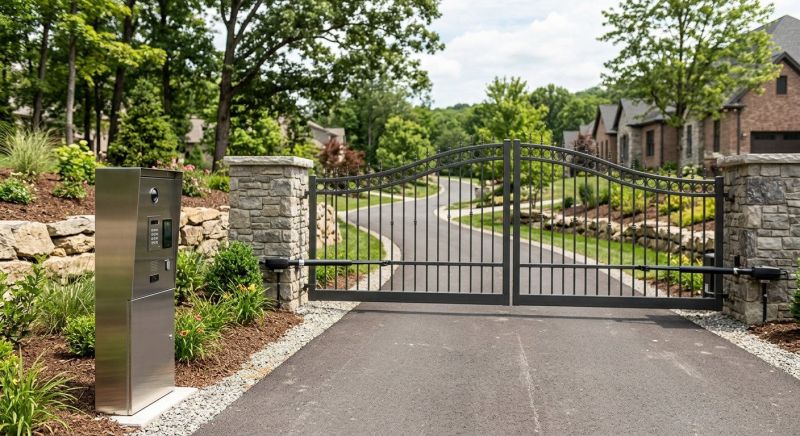 Entrance Gate Installation in Cumming, GA