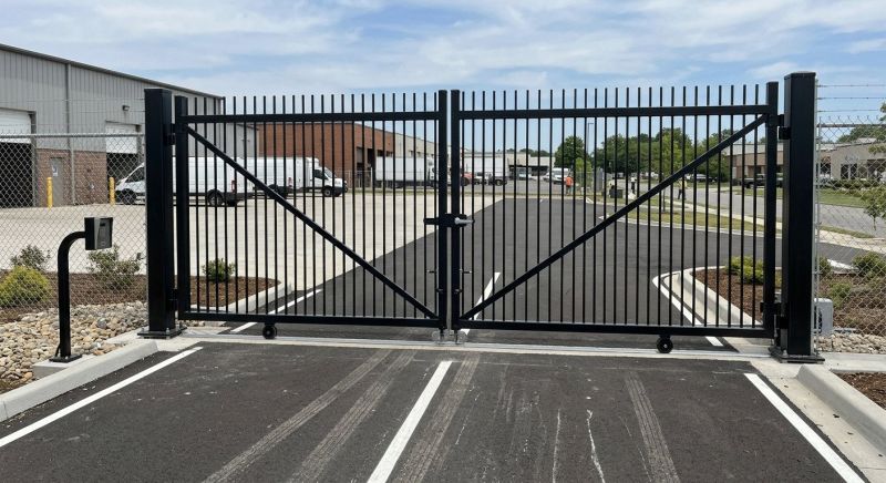 Commercial Gate Installation in Plano, TX